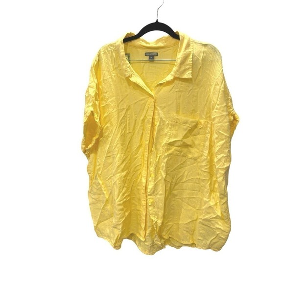 Falls Creek 3X Button Up Flowy Top - Picture 1 of 7